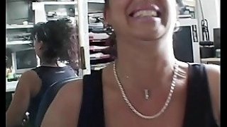 Momswithboys office fuck with mature brunette slut