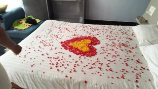 Tamil newlywed couple wild honeymoon sex in hotel - inba gets fingered fucked hard
