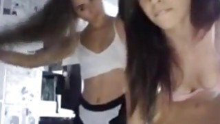 Beautiful Asian GF Strips and Dances on Cam