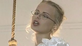 Blonde European Bride gets licked and ass fucked